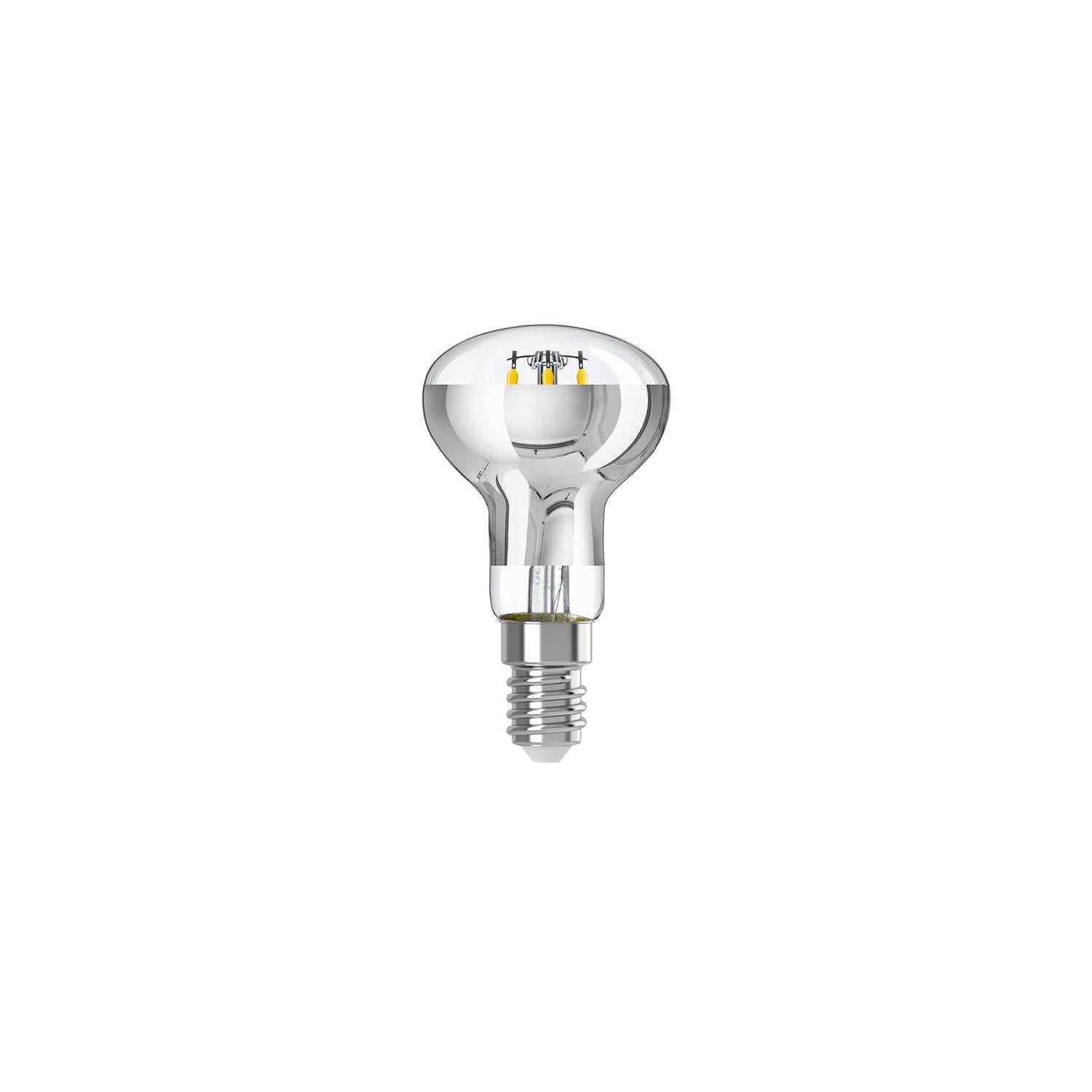 LED žárovka stříbrná R50 4W 470Lm E14 2700K stmívatelná