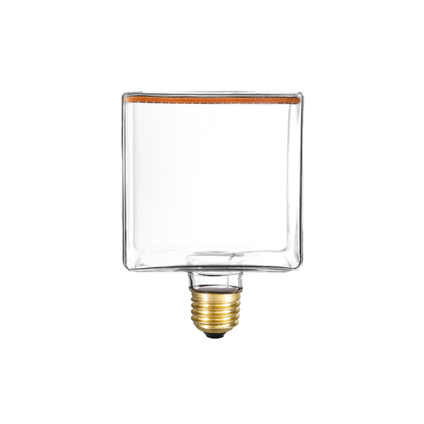 Čirá stmívatelná LED žárovka Ghost Line Cube E27 4,5W 300Lm 2200K