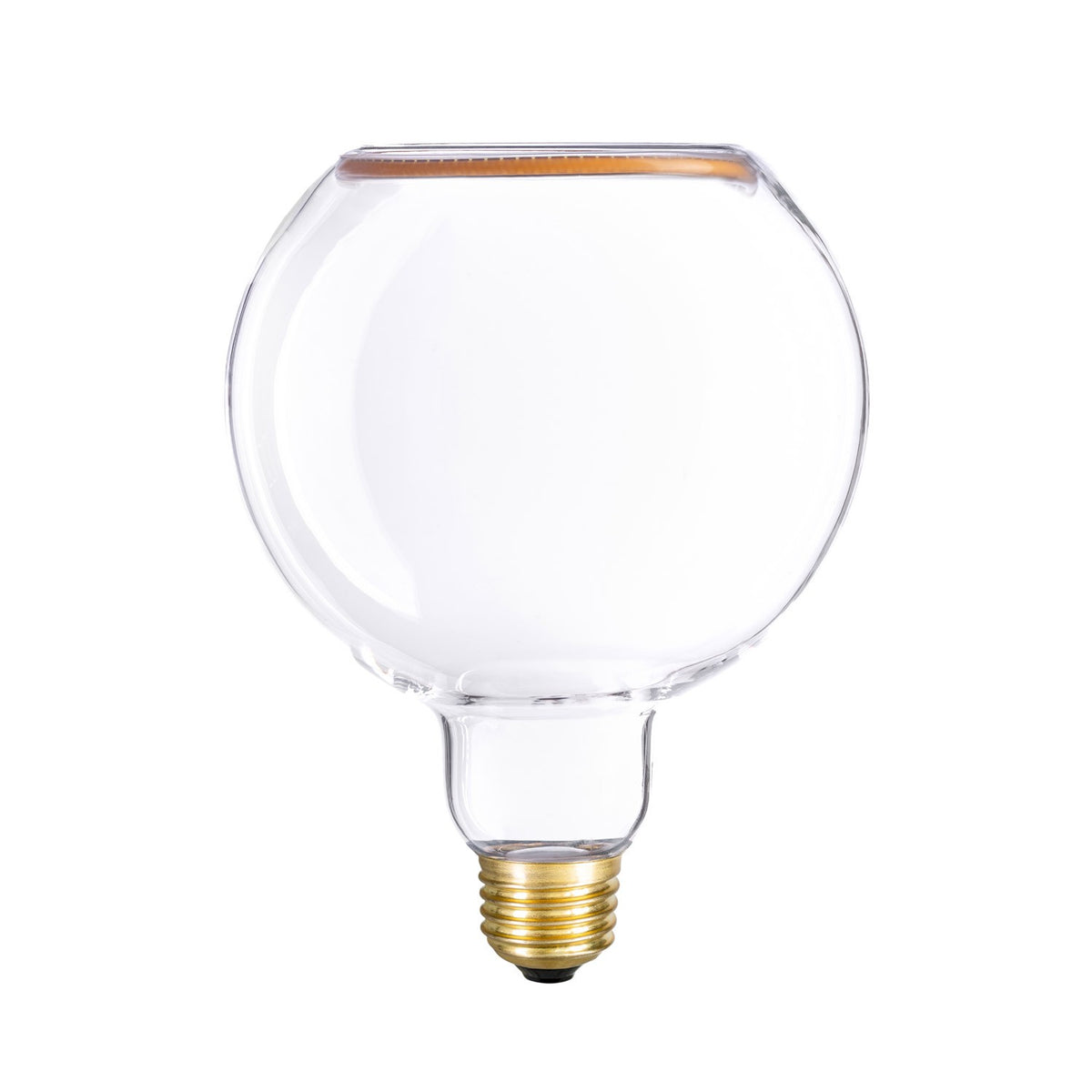 Čirá stmívatelná LED žárovka Ghost Line G125 E27 4,5W 300Lm 2200K