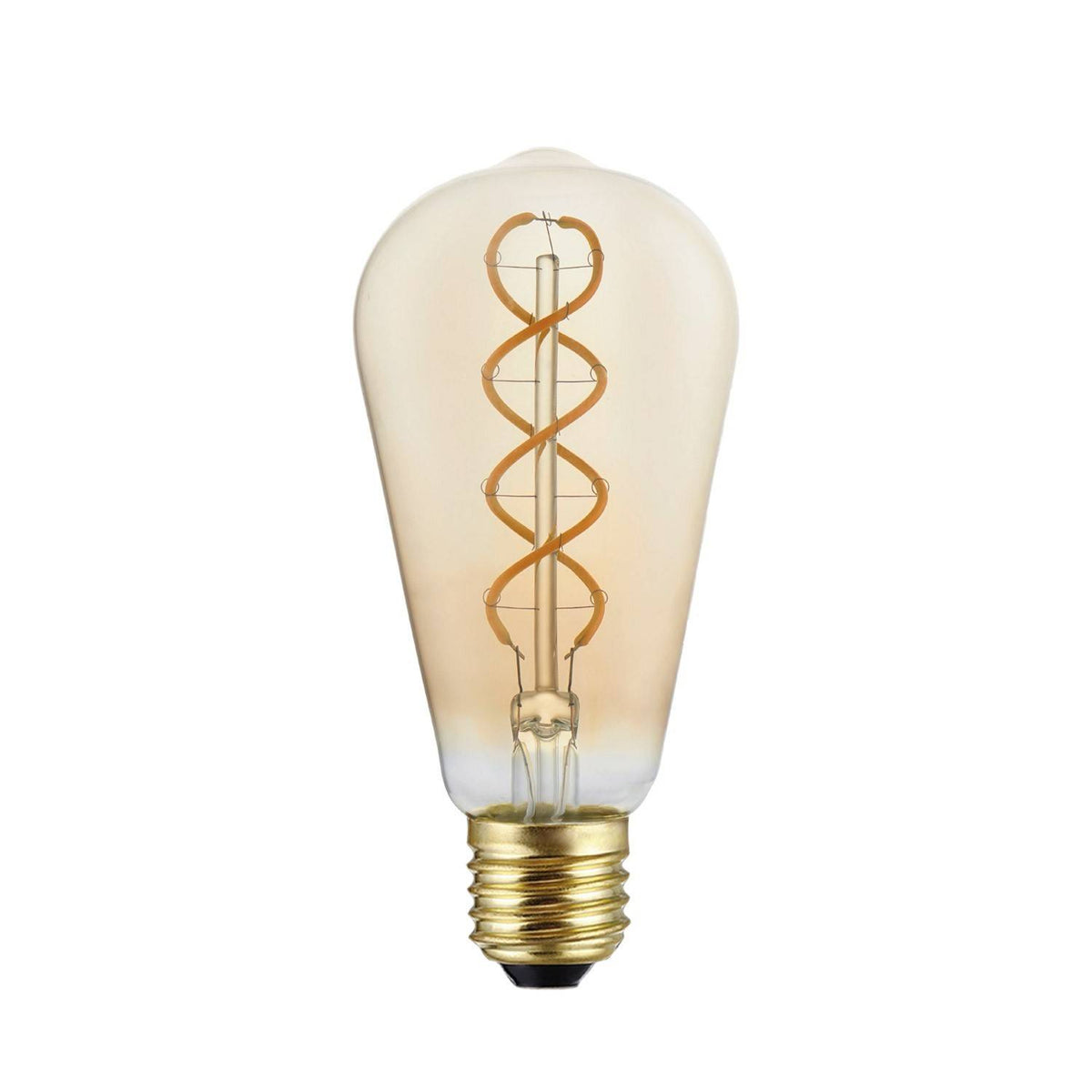 LED žárovka zlatá B01, 1,3W E27, stmívatelná 2500K