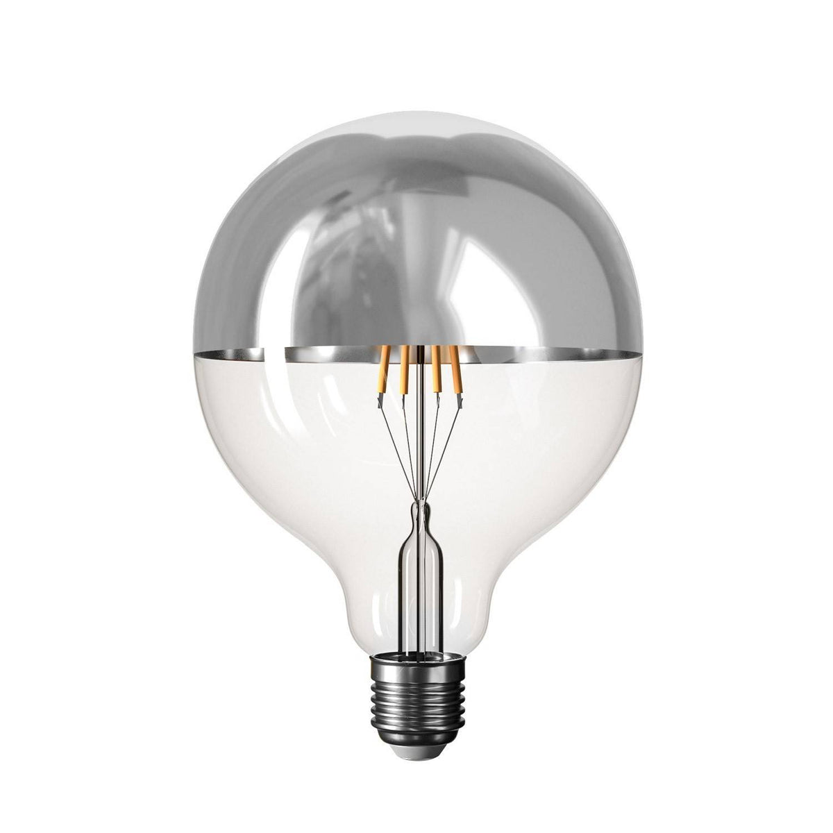 LED žárovka Glóbus G125 1,3W E27 stmívatelná, 2500K, průměr 125 mm