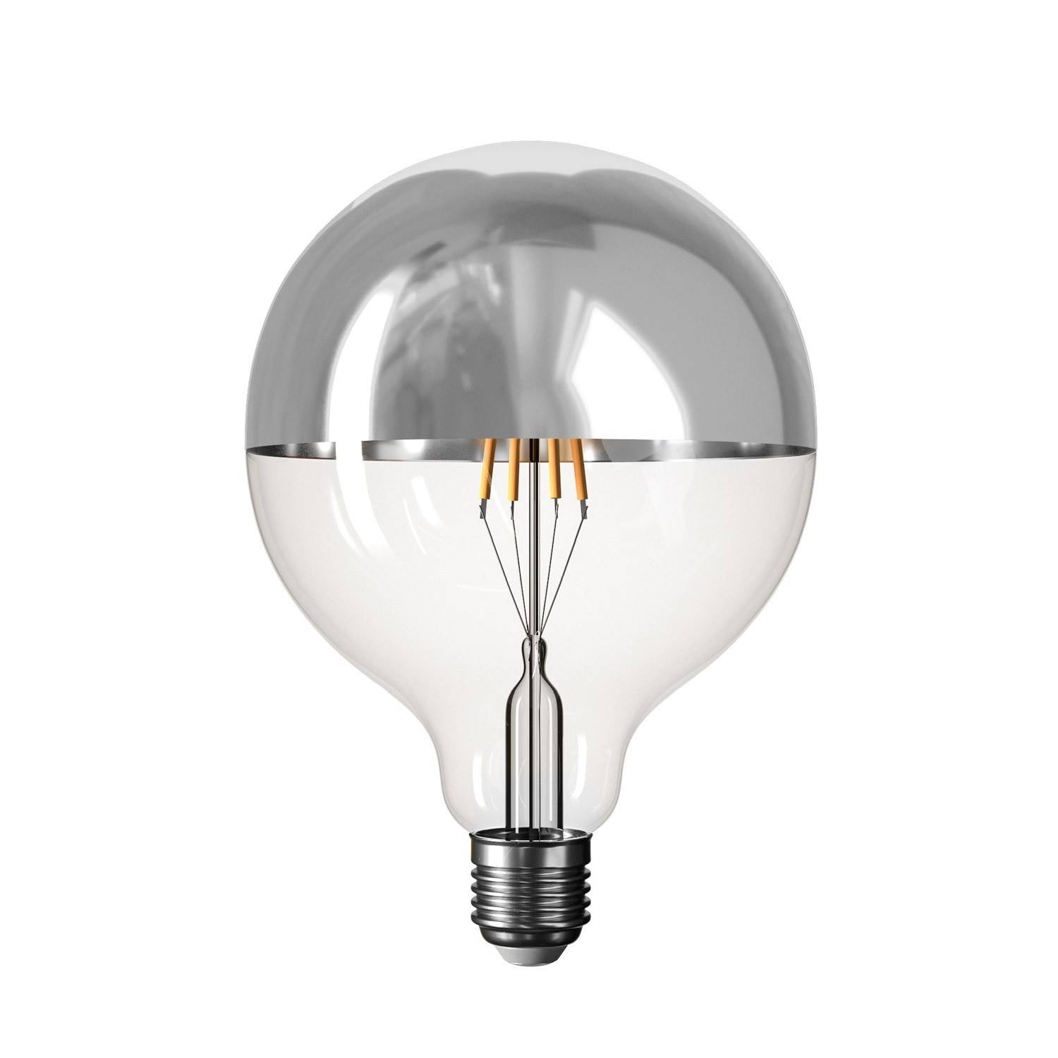 LED žárovka Glóbus G125 1,3W E27 stmívatelná, 2500K, průměr 125 mm