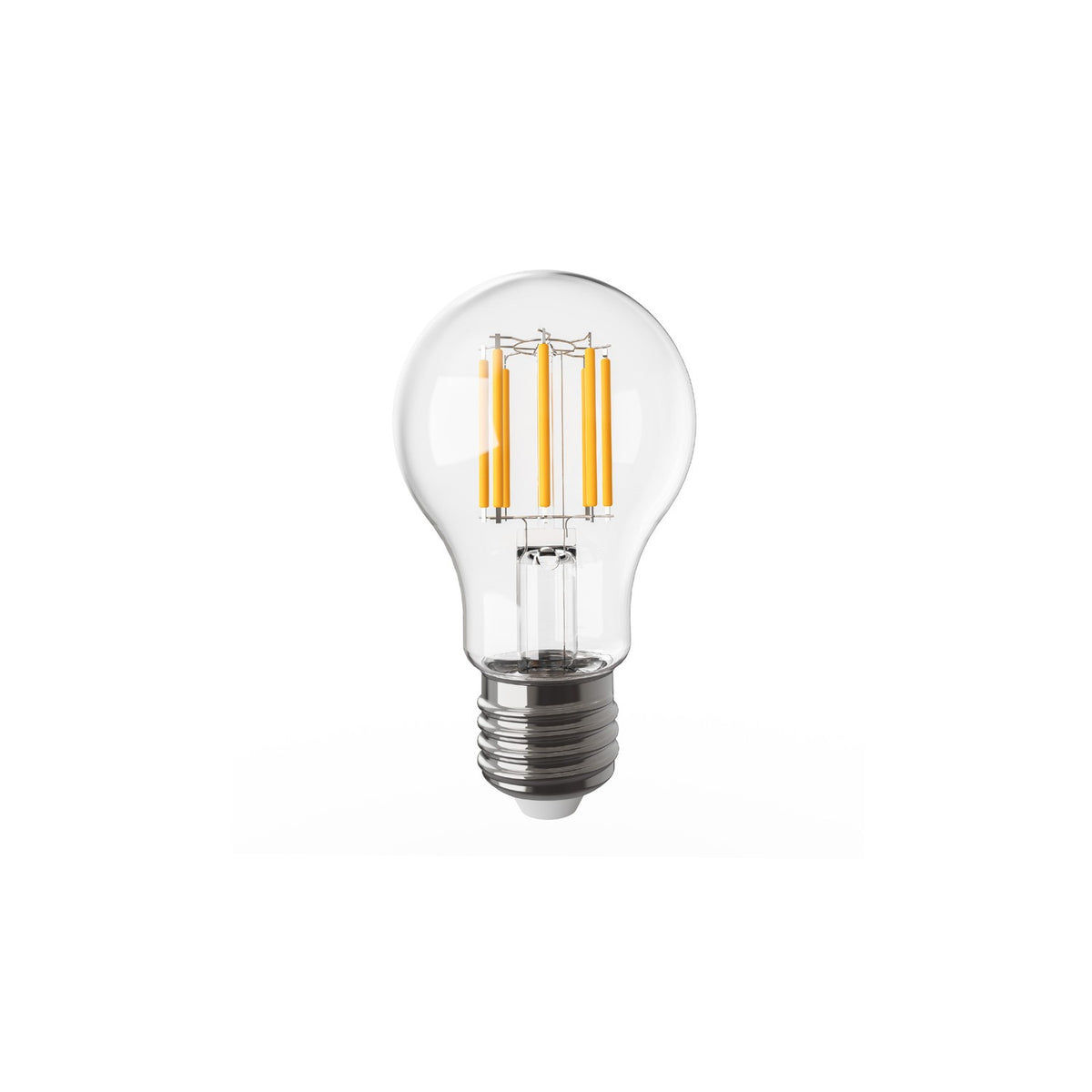 LED žárovka čirá B03, 1,7W E27, stmívatelná 2500K, průměr 60 mm
