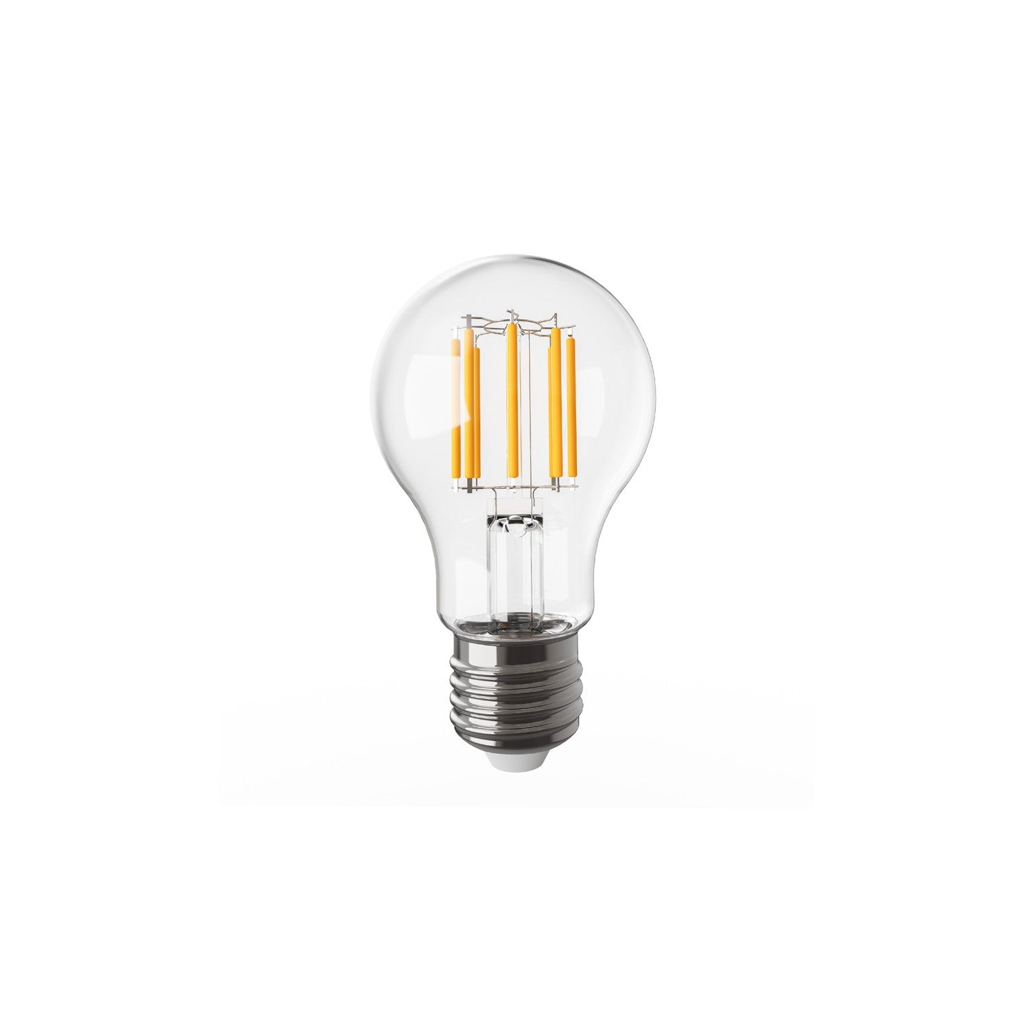 LED žárovka čirá B03, 1,7W E27, stmívatelná 2500K, průměr 60 mm