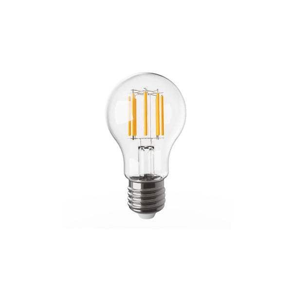 LED žárovka čirá B03, 1,7W E27, stmívatelná 2500K, průměr 60 mm