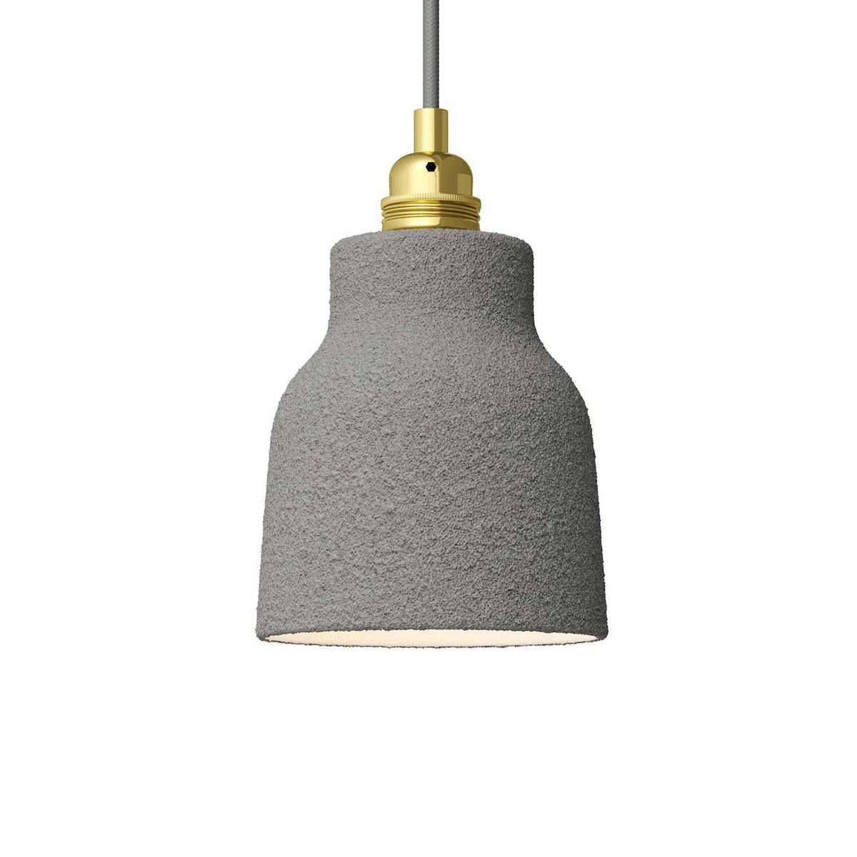 Ručně vyrobené keramické stínidlo ve tvaru vázy, průměr 130 mm, E27