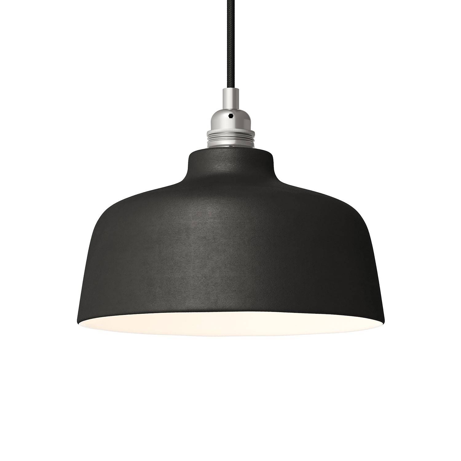 Ručně vyrobené keramické stínidlo misky, průměr 240 mm, E27