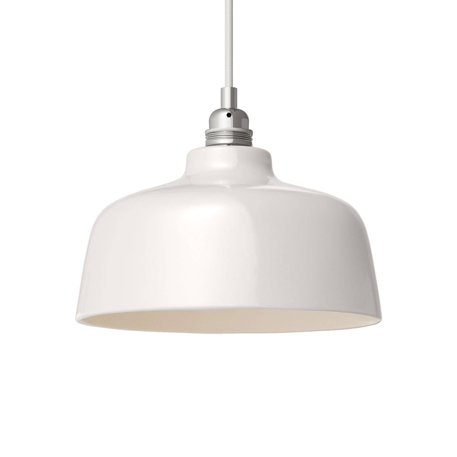 Ručně vyrobené keramické stínidlo misky, průměr 240 mm, E27