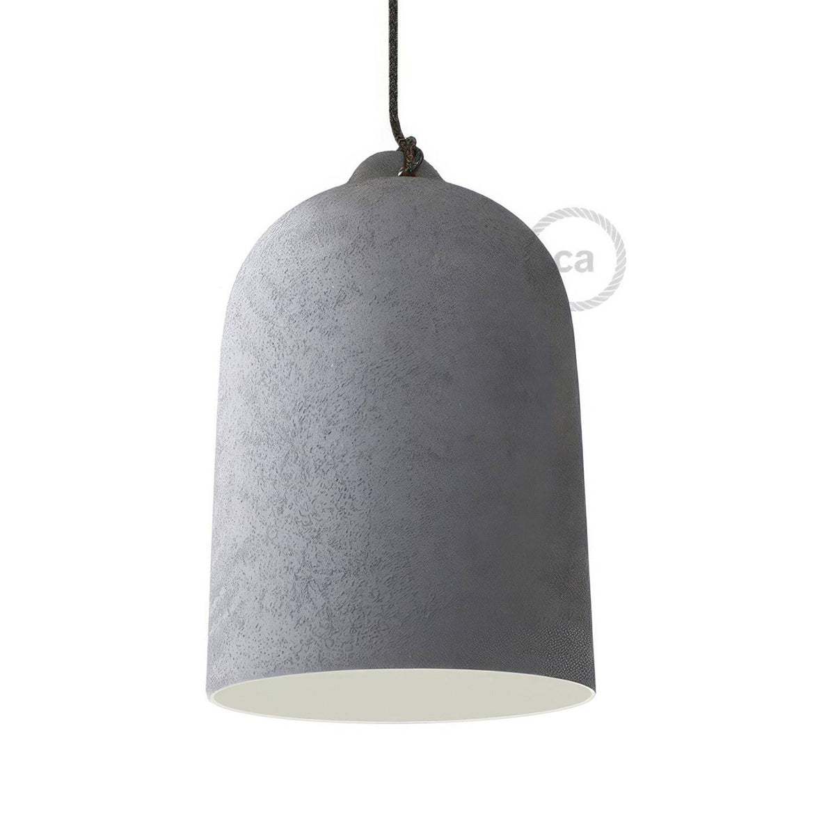 Keramické stínidlo Zvon XL, lakovaná keramika, průměr 250 mm