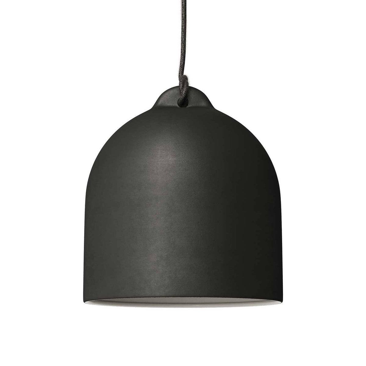 Keramické stínidlo Zvon M, lakovaná keramika, průměr 250 mm