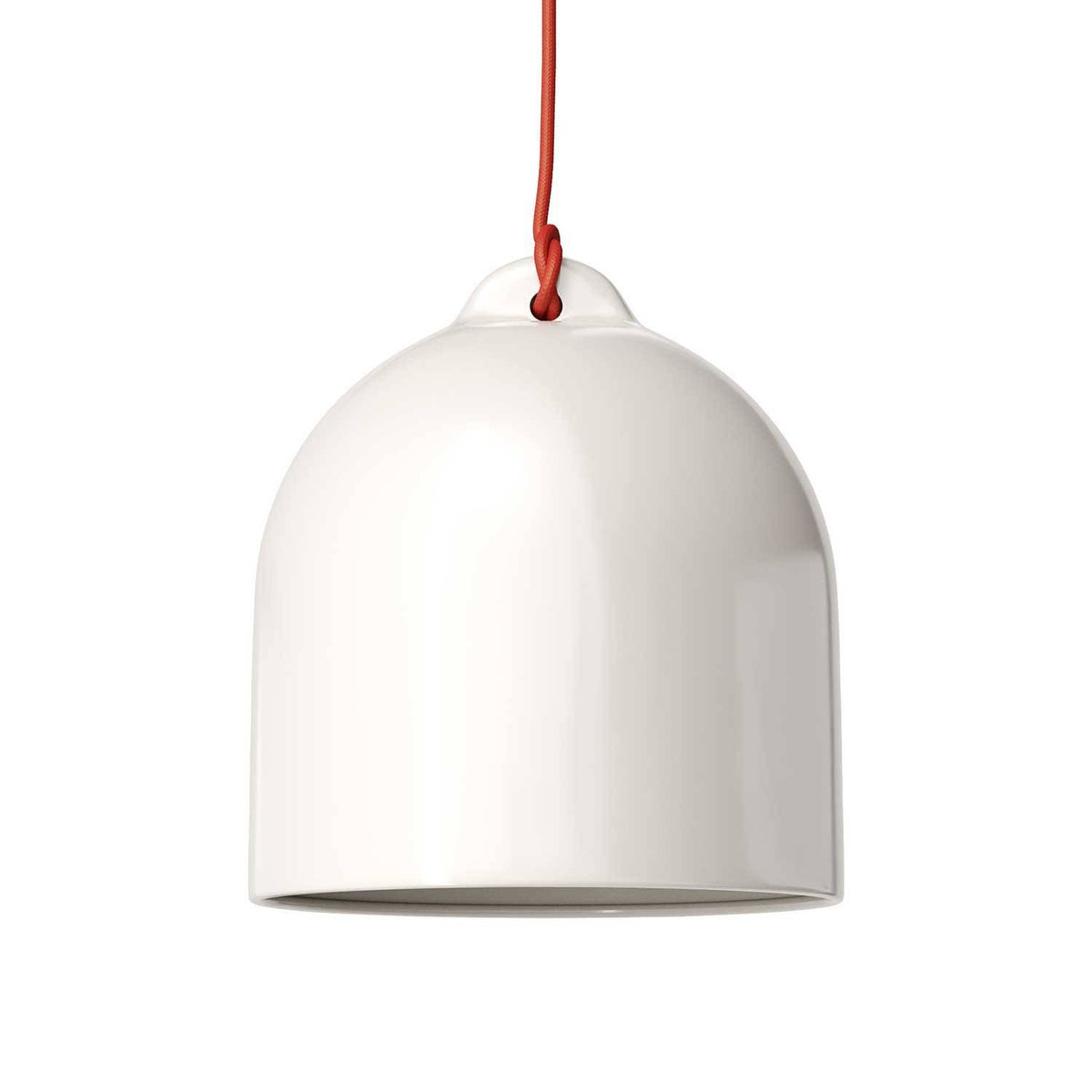 Keramické stínidlo Zvon M, lakovaná keramika, průměr 250 mm