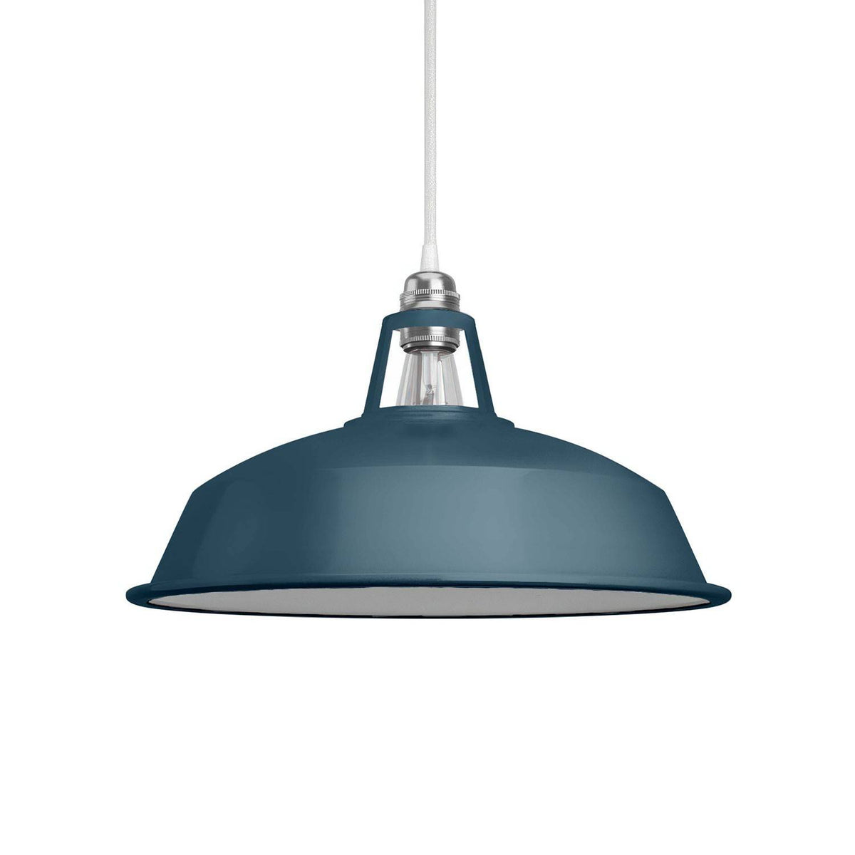 Harbour - lakované kovové stínidlo E27, průměr 38 cm