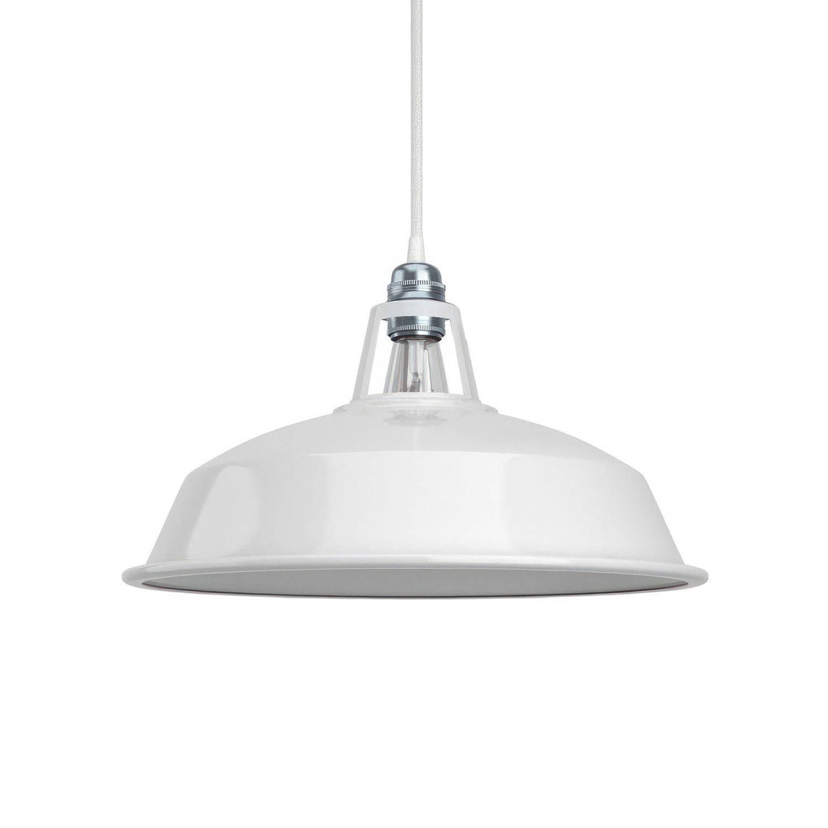 Harbour - lakované kovové stínidlo E27, průměr 38 cm