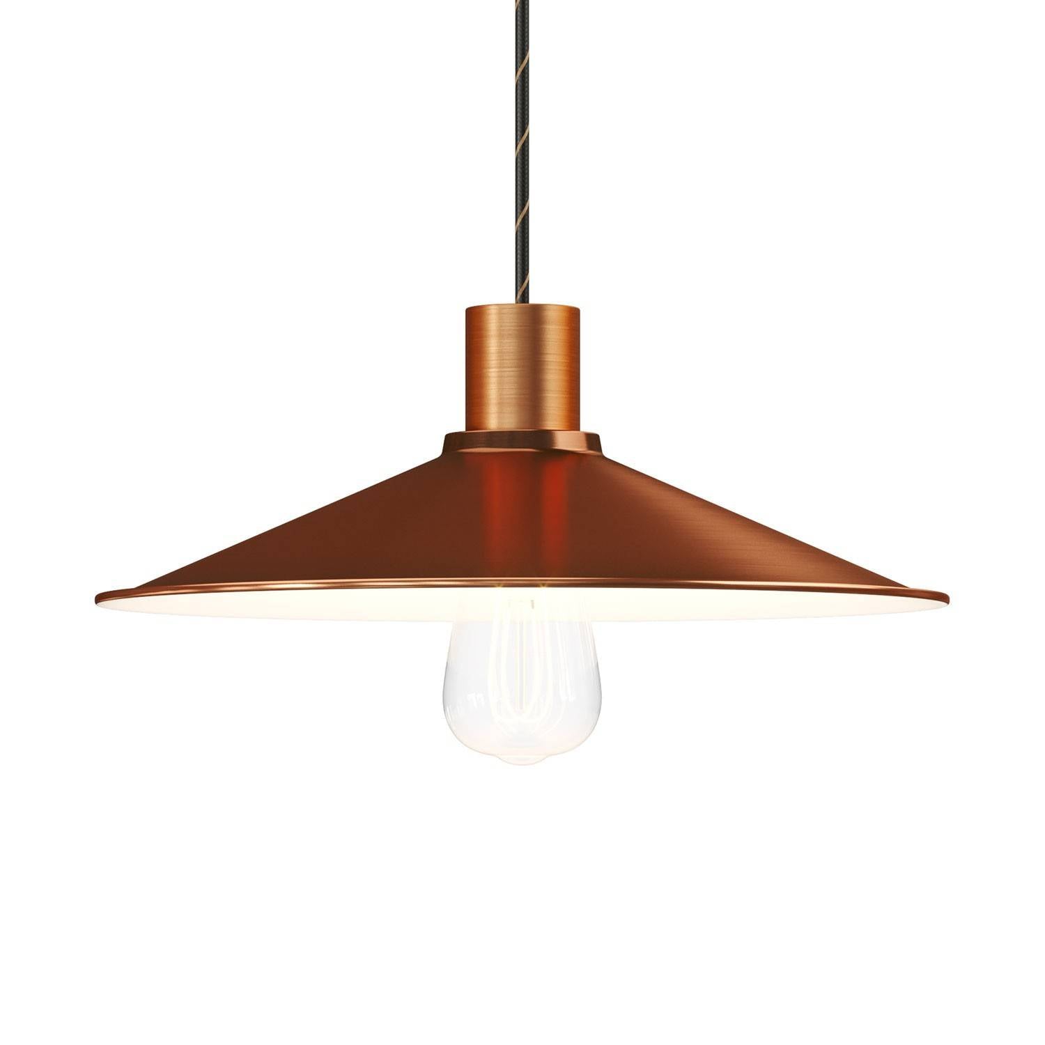 Kovové stínidlo Swing E27, lakovaný kov, šířka 300 mm