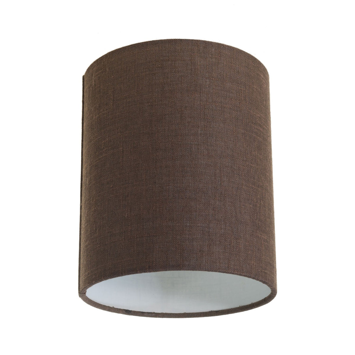 Válcové plátěnné stínidlo E27, průměr 150 mm, výška 180 mm, italská kvalita