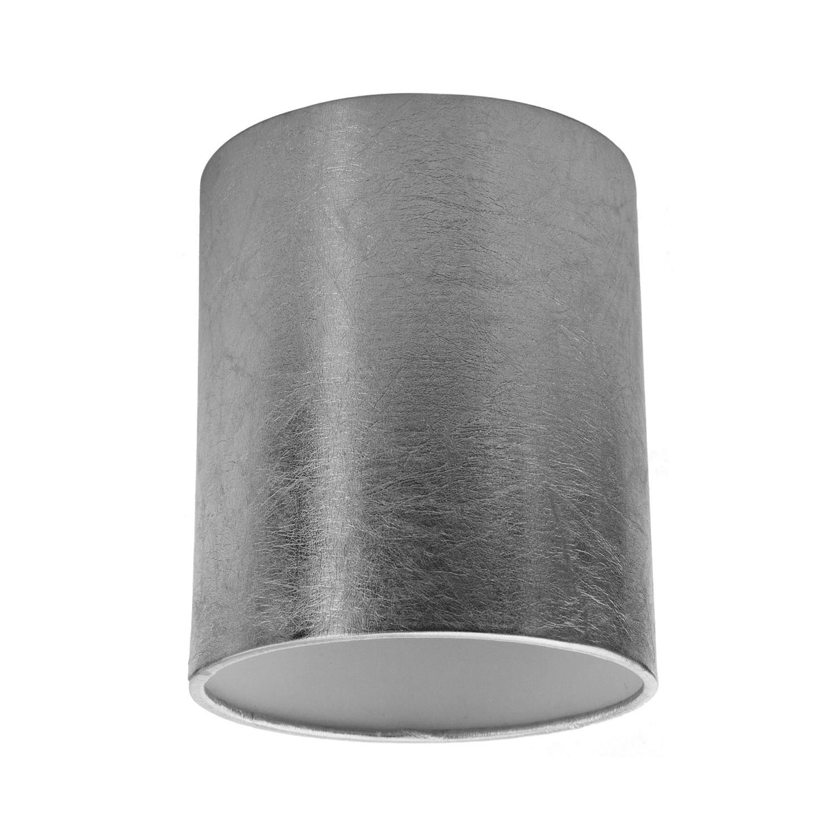 Válcové plátěnné stínidlo E27, průměr 150 mm, výška 180 mm, italská kvalita