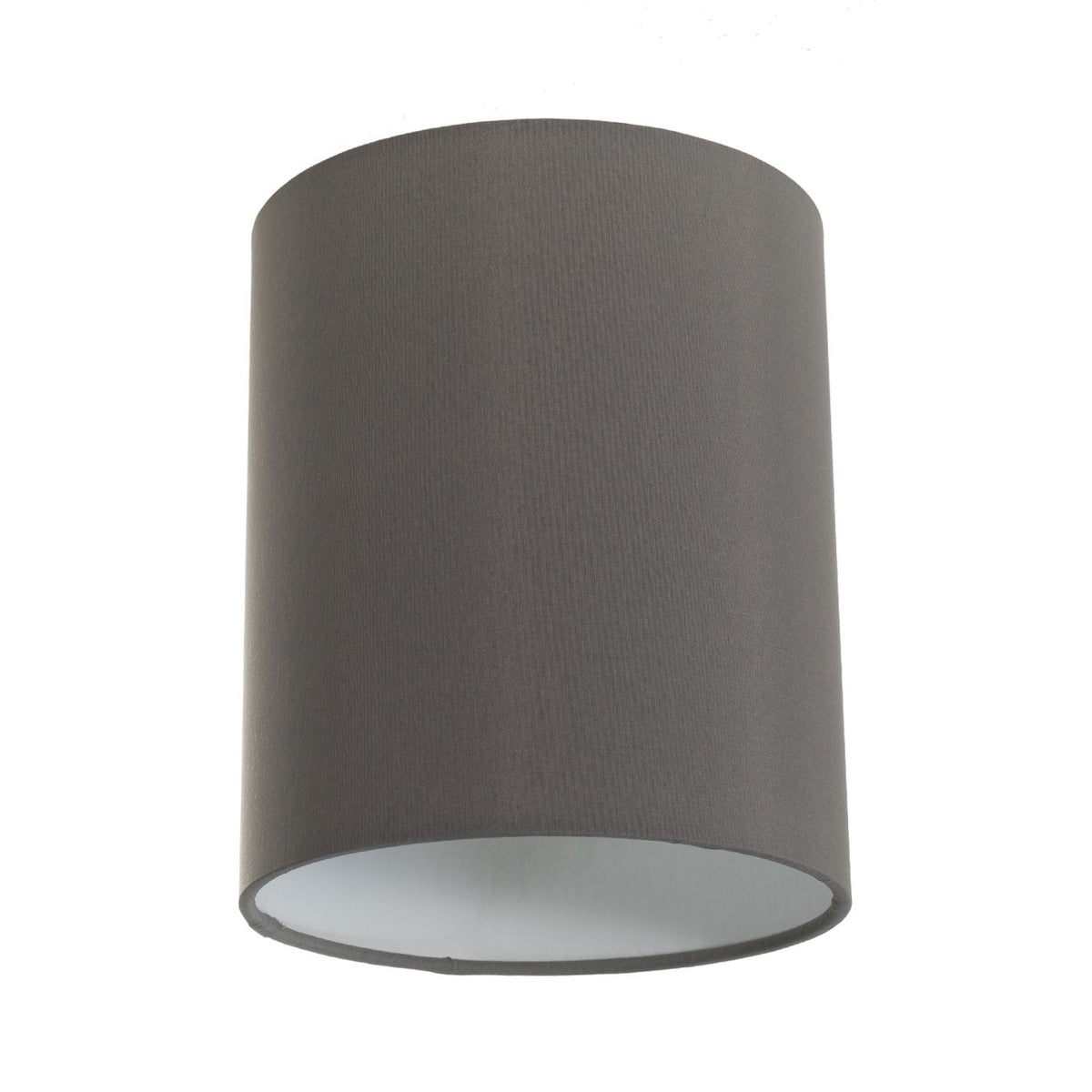 Válcové plátěnné stínidlo E27, průměr 150 mm, výška 180 mm, italská kvalita