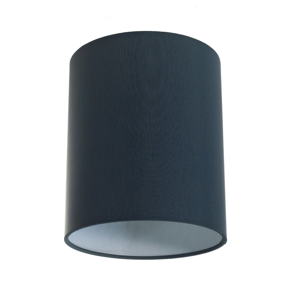Válcové plátěnné stínidlo E27, průměr 150 mm, výška 180 mm, italská kvalita