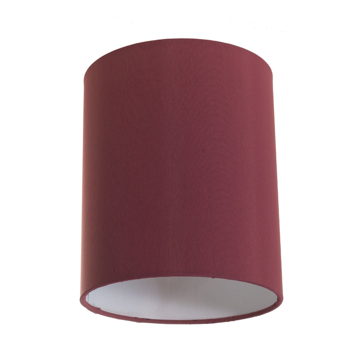 Válcové plátěnné stínidlo E27, průměr 150 mm, výška 180 mm, italská kvalita