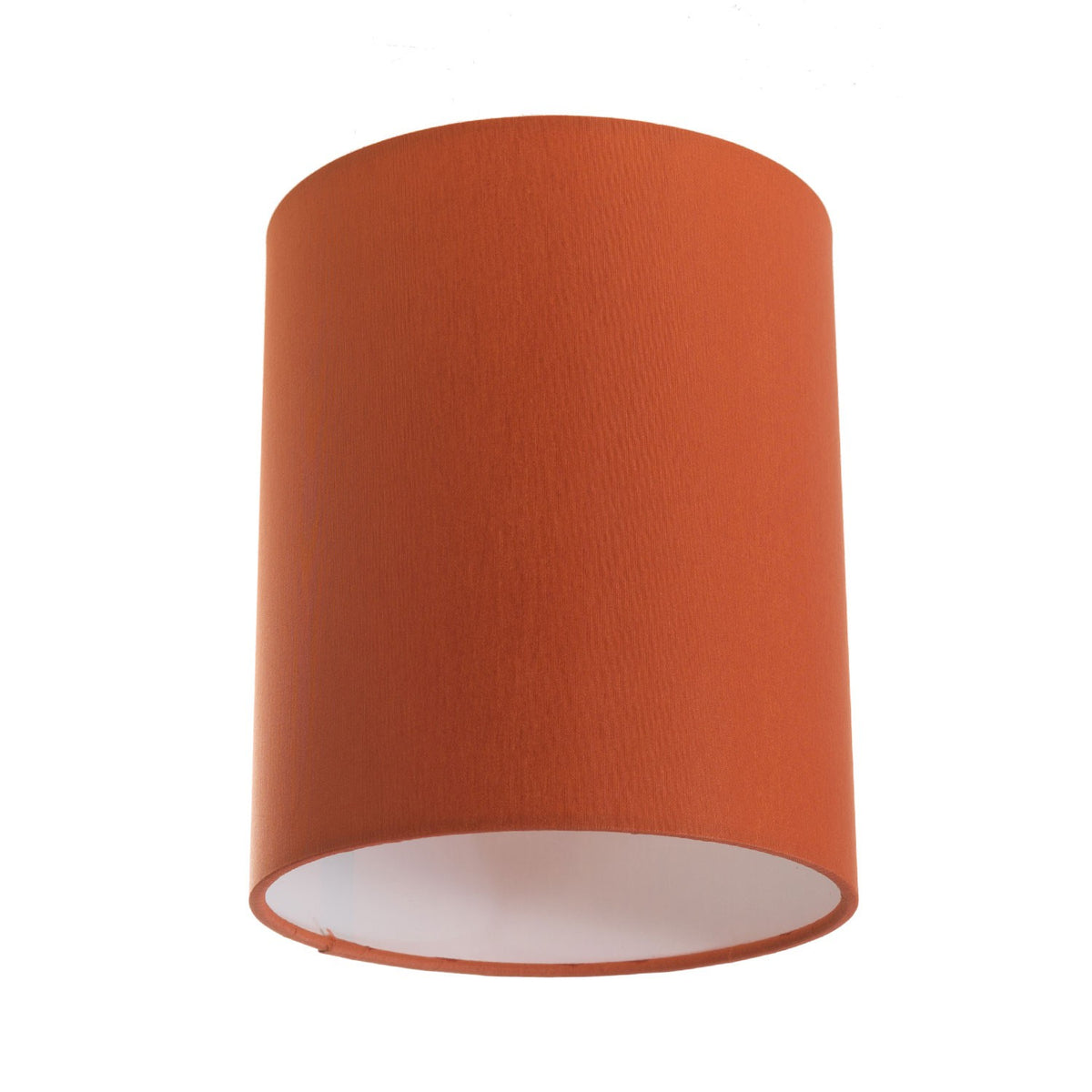 Válcové plátěnné stínidlo E27, průměr 150 mm, výška 180 mm, italská kvalita
