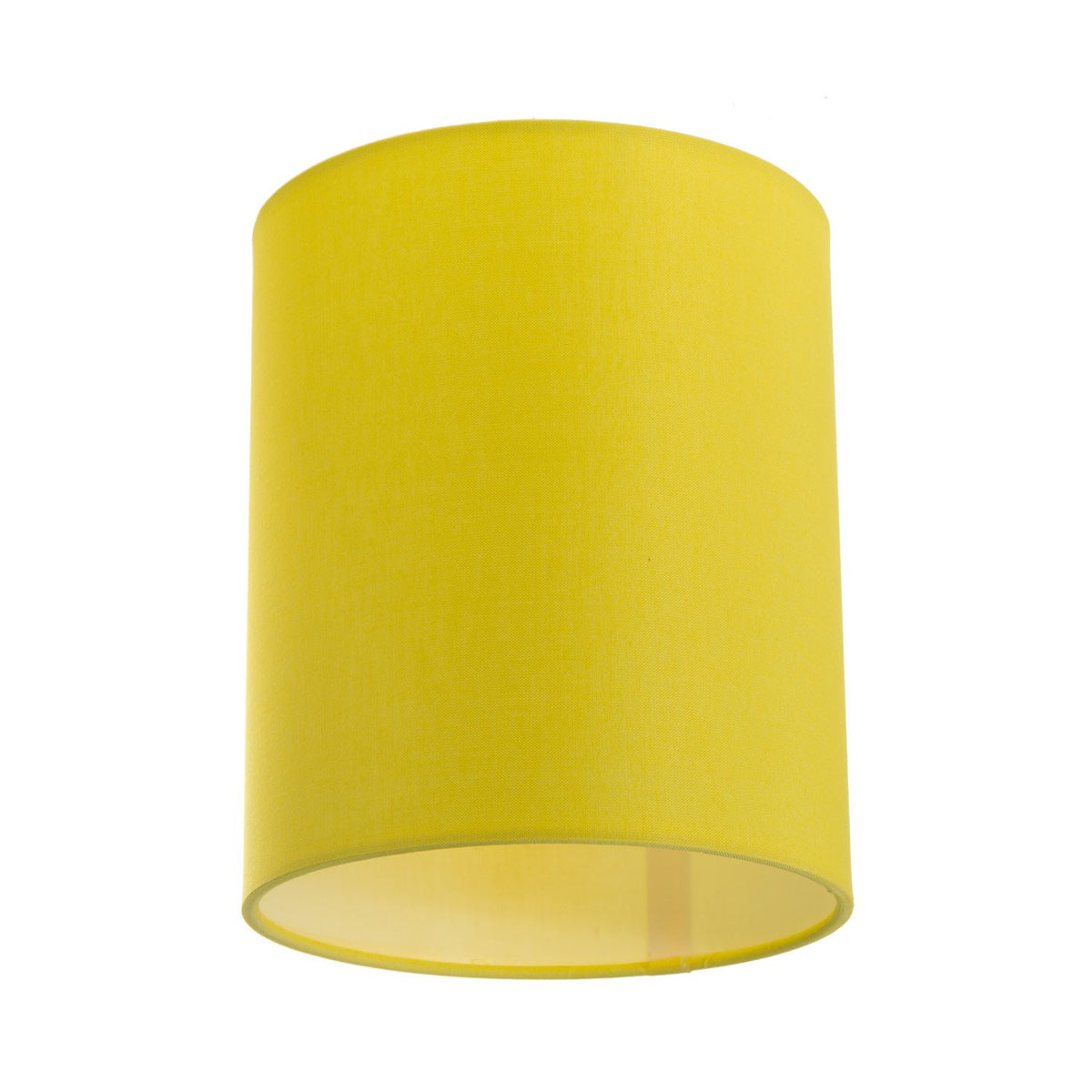 Válcové plátěnné stínidlo E27, průměr 150 mm, výška 180 mm, italská kvalita