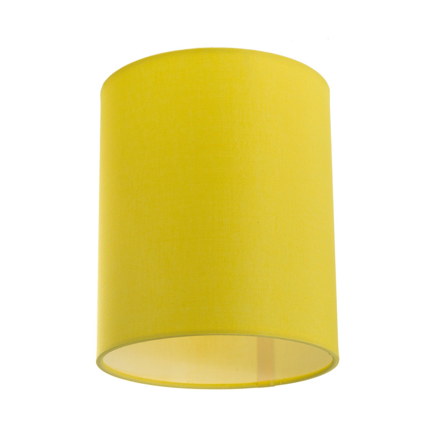 Válcové plátěnné stínidlo E27, průměr 150 mm, výška 180 mm, italská kvalita