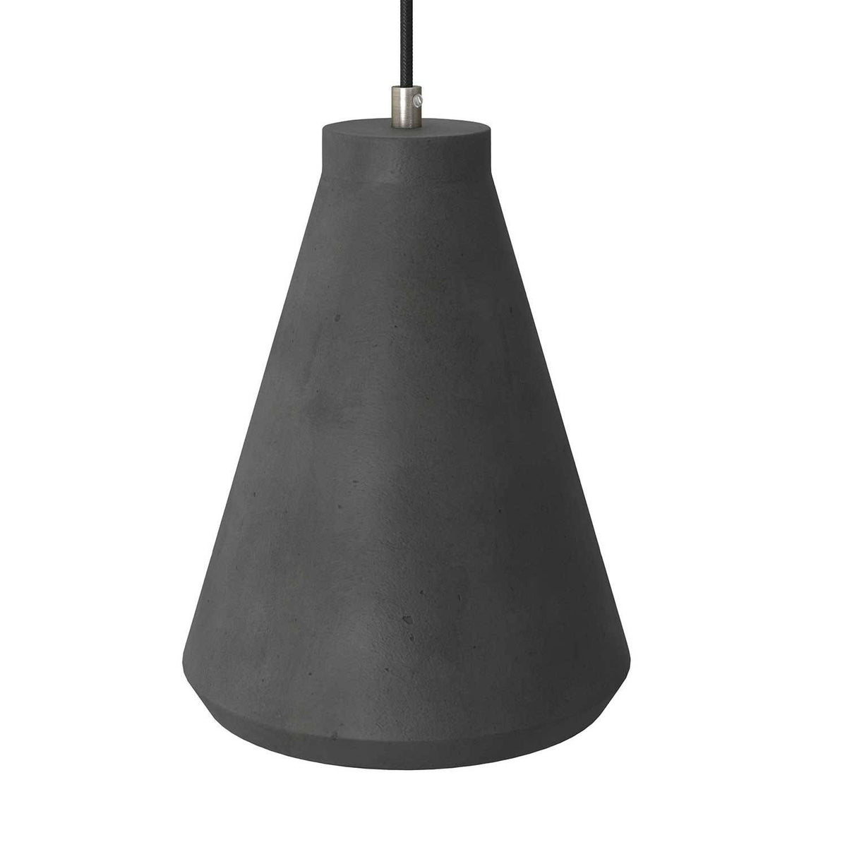 Betonové stínidlo Funnel E27, šířka 200 mm, výška 260 mm