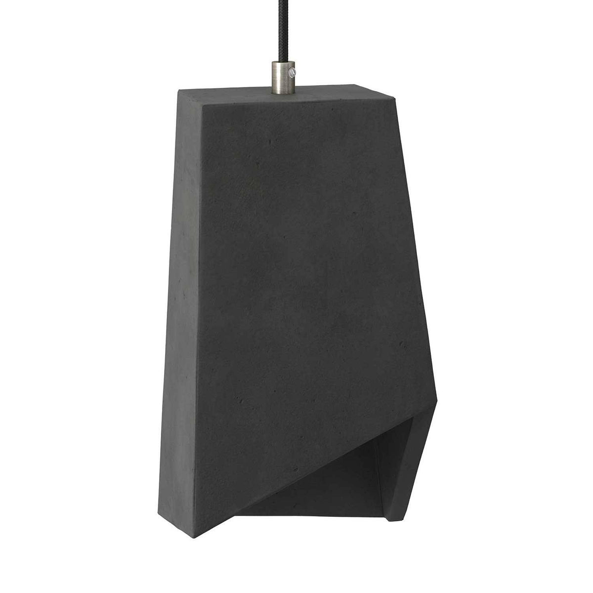 Betonové stínidlo Prisma E27, šířka 130 mm, hmotnost 1.7 kg