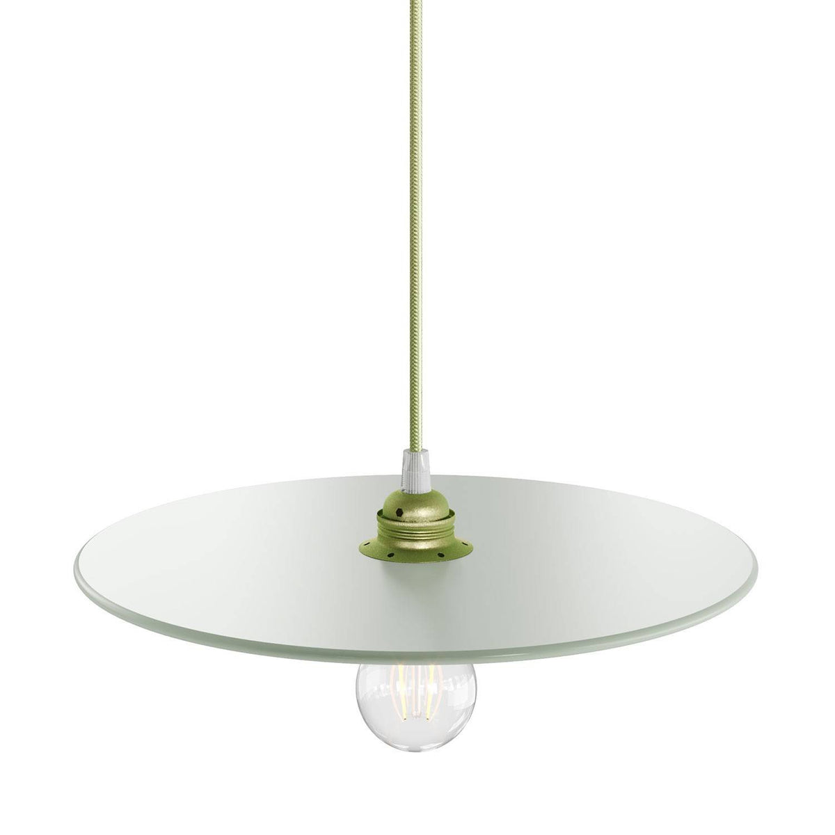 UFO COLOR, stínidlo z lakovaného dřeva, průměr 330 mm, E27