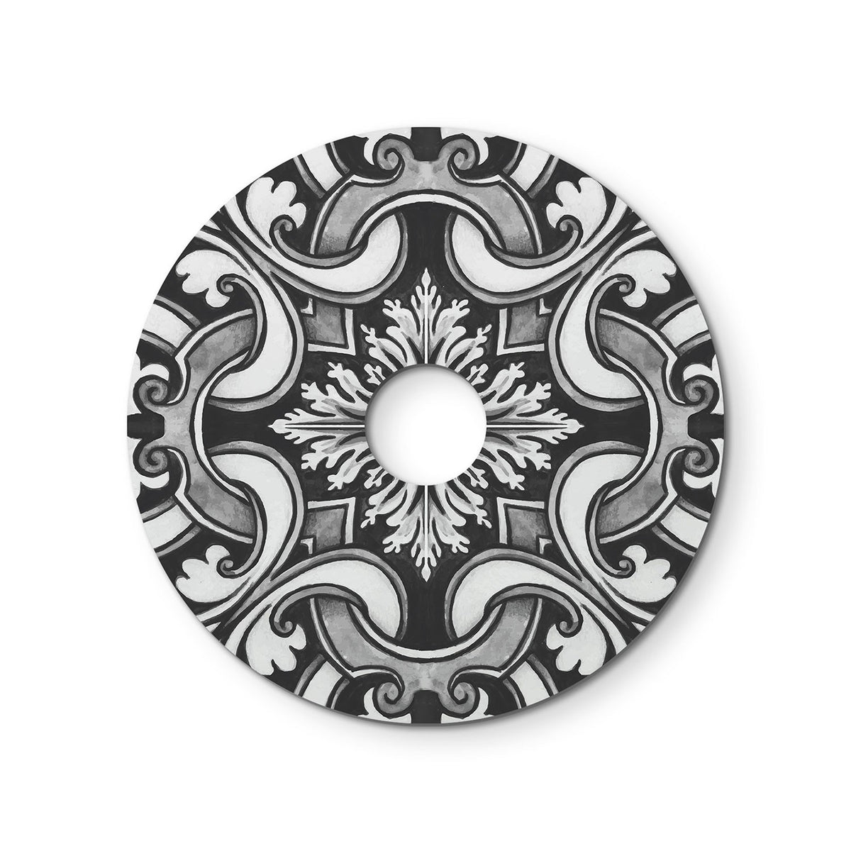 Mini Ellepì 'Maioliche' ploché stínidlo, 24 cm průměr, Dibond® 100% italská výroba