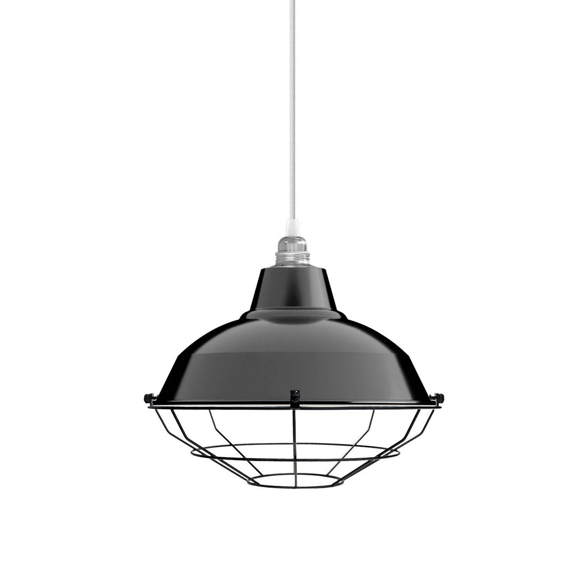 Stínidlo Bistrot s kovovou klecí, průměr 310 mm, výška 230 mm
