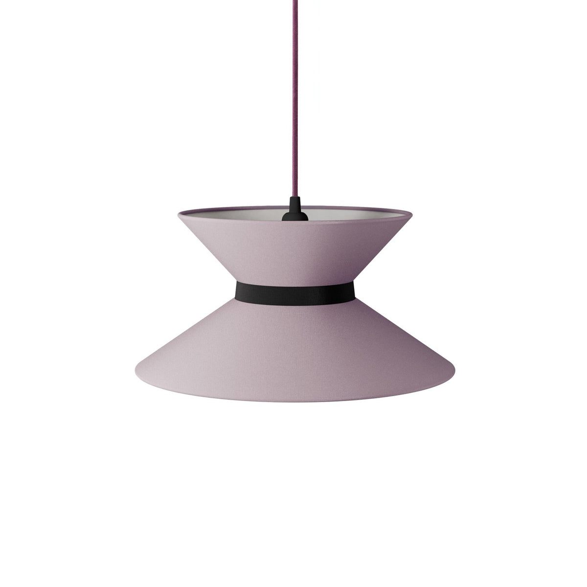 Látkové stínidlo Clessidra, E27, průměr 28-38 cm, výška 20 cm
