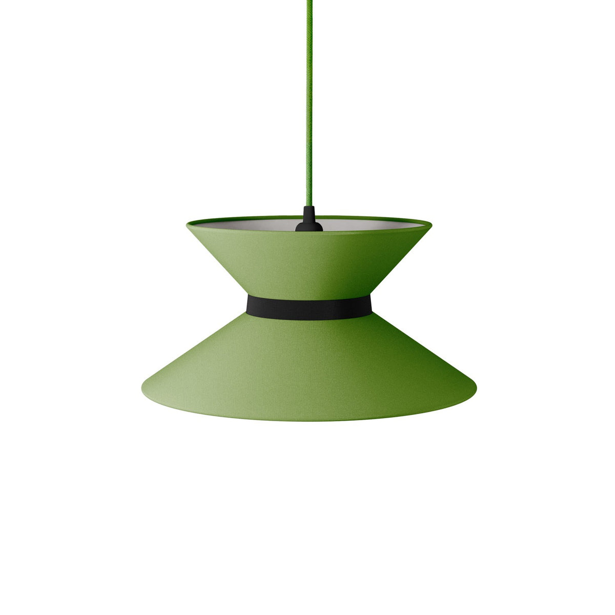 Látkové stínidlo Clessidra, E27, průměr 28-38 cm, výška 20 cm