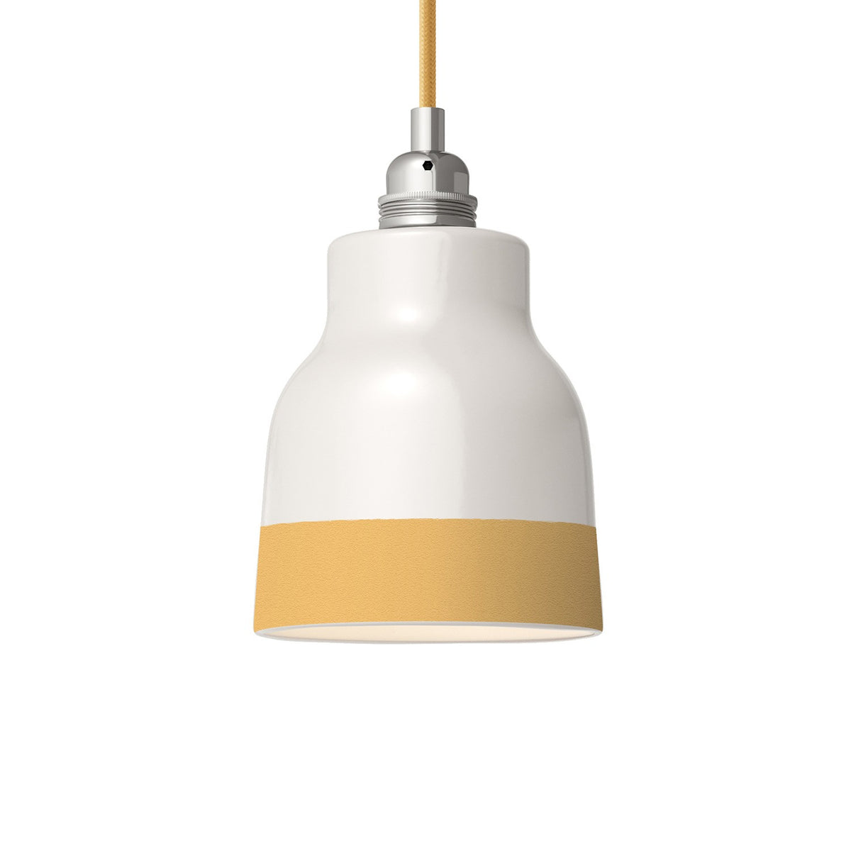 Dvoubarevné keramické stínidlo Vaso, průměr 130 mm, výška 150 mm