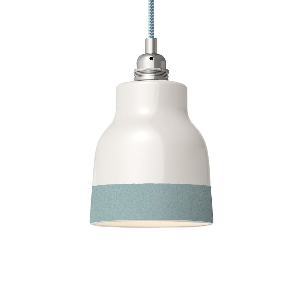 Dvoubarevné keramické stínidlo Vaso, průměr 130 mm, výška 150 mm