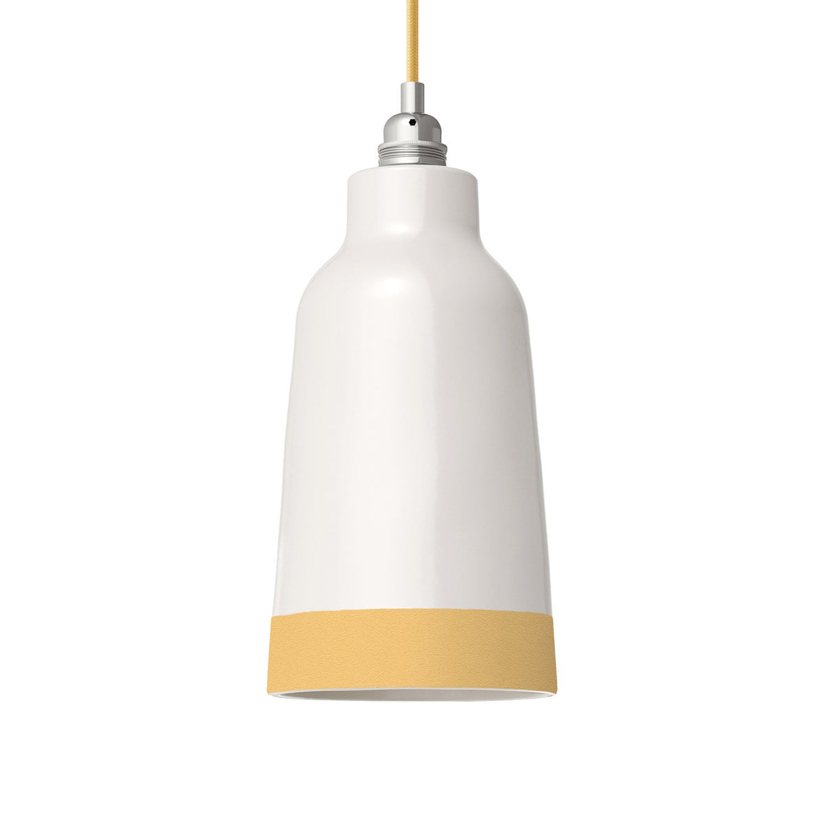Dvoubarevné keramické stínidlo Bottiglia, průměr 150 mm, výška 280 mm