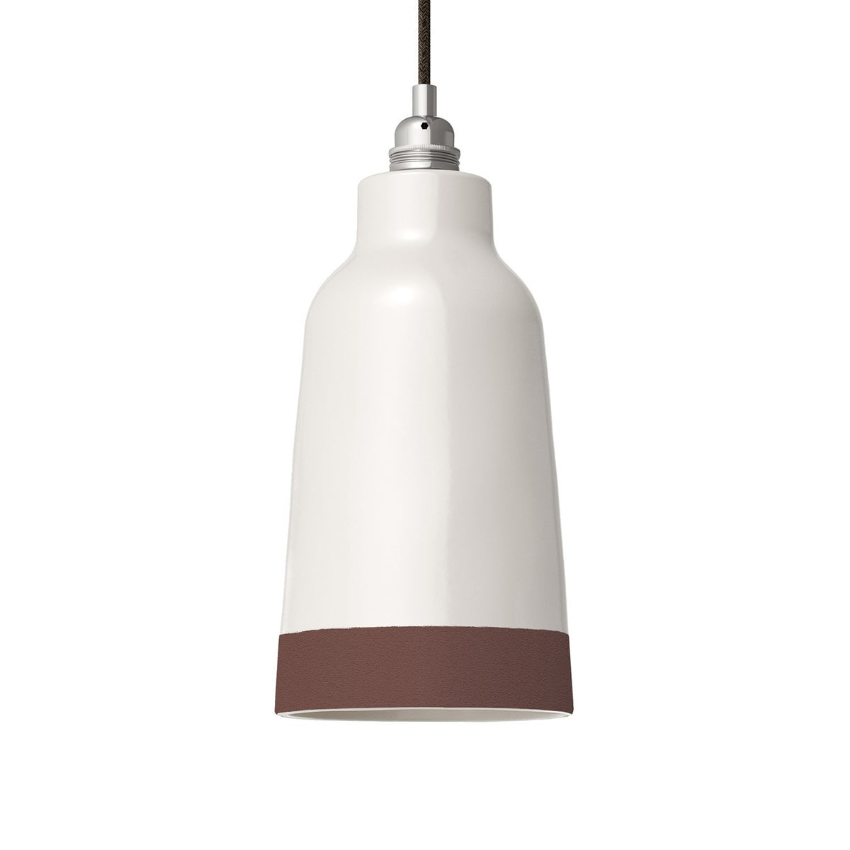 Dvoubarevné keramické stínidlo Bottiglia, průměr 150 mm, výška 280 mm