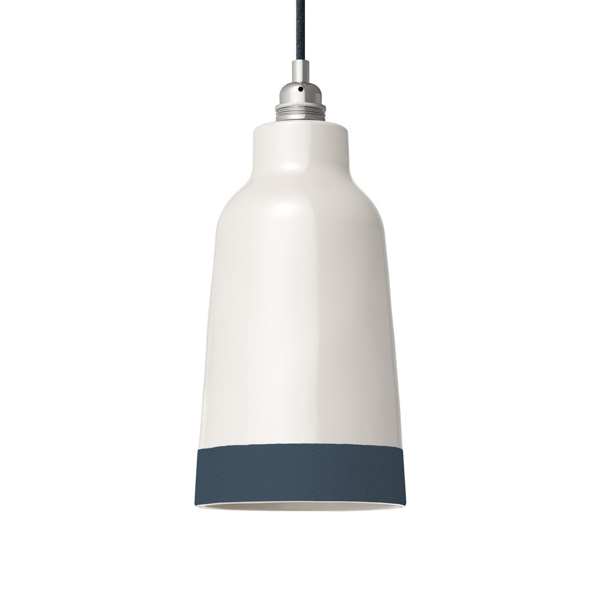 Dvoubarevné keramické stínidlo Bottiglia, průměr 150 mm, výška 280 mm
