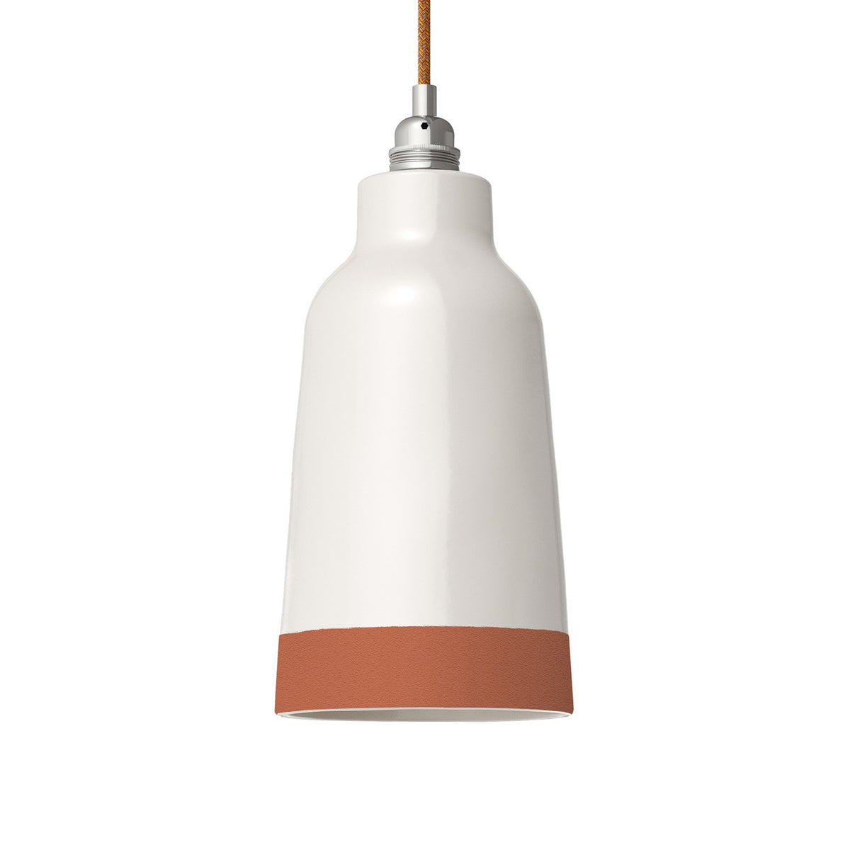 Dvoubarevné keramické stínidlo Bottiglia, průměr 150 mm, výška 280 mm
