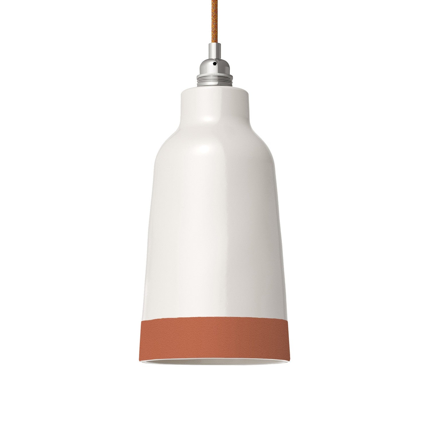Dvoubarevné keramické stínidlo Bottiglia, průměr 150 mm, výška 280 mm