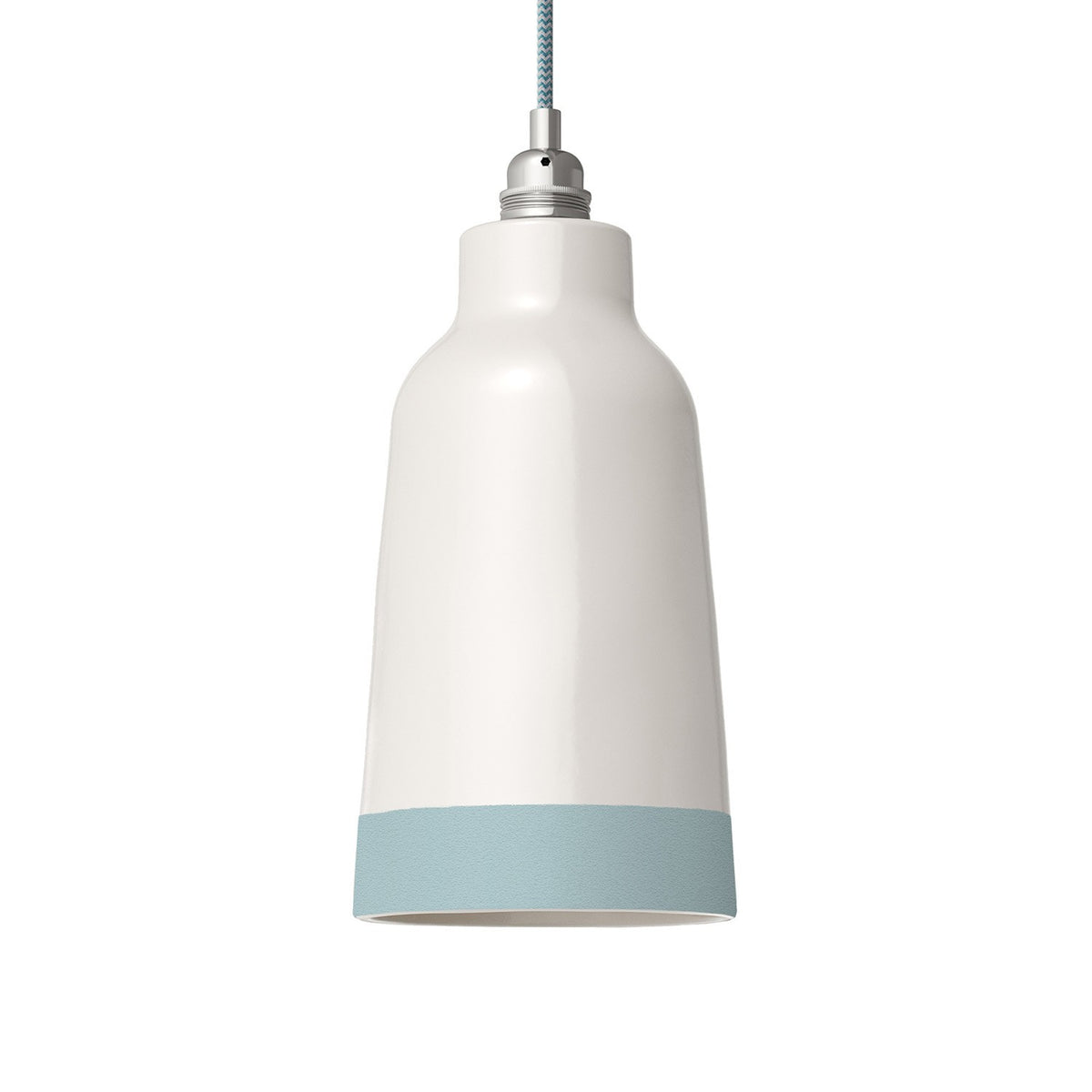 Dvoubarevné keramické stínidlo Bottiglia, průměr 150 mm, výška 280 mm