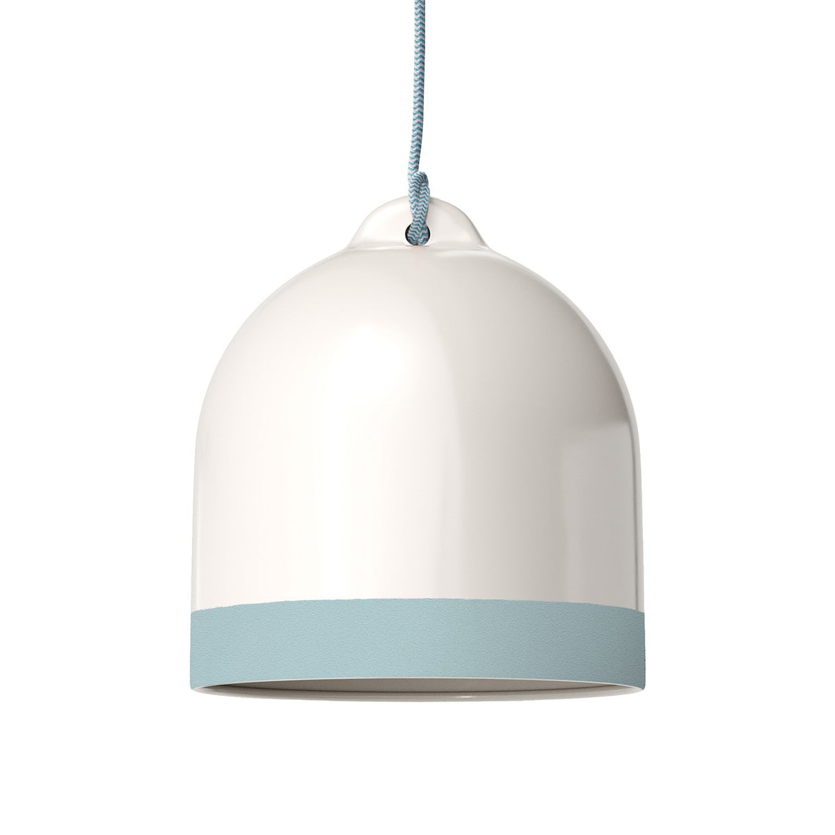 Dvoubarevné keramické stínidlo Campana M, průměr 250 mm, výška 260 mm