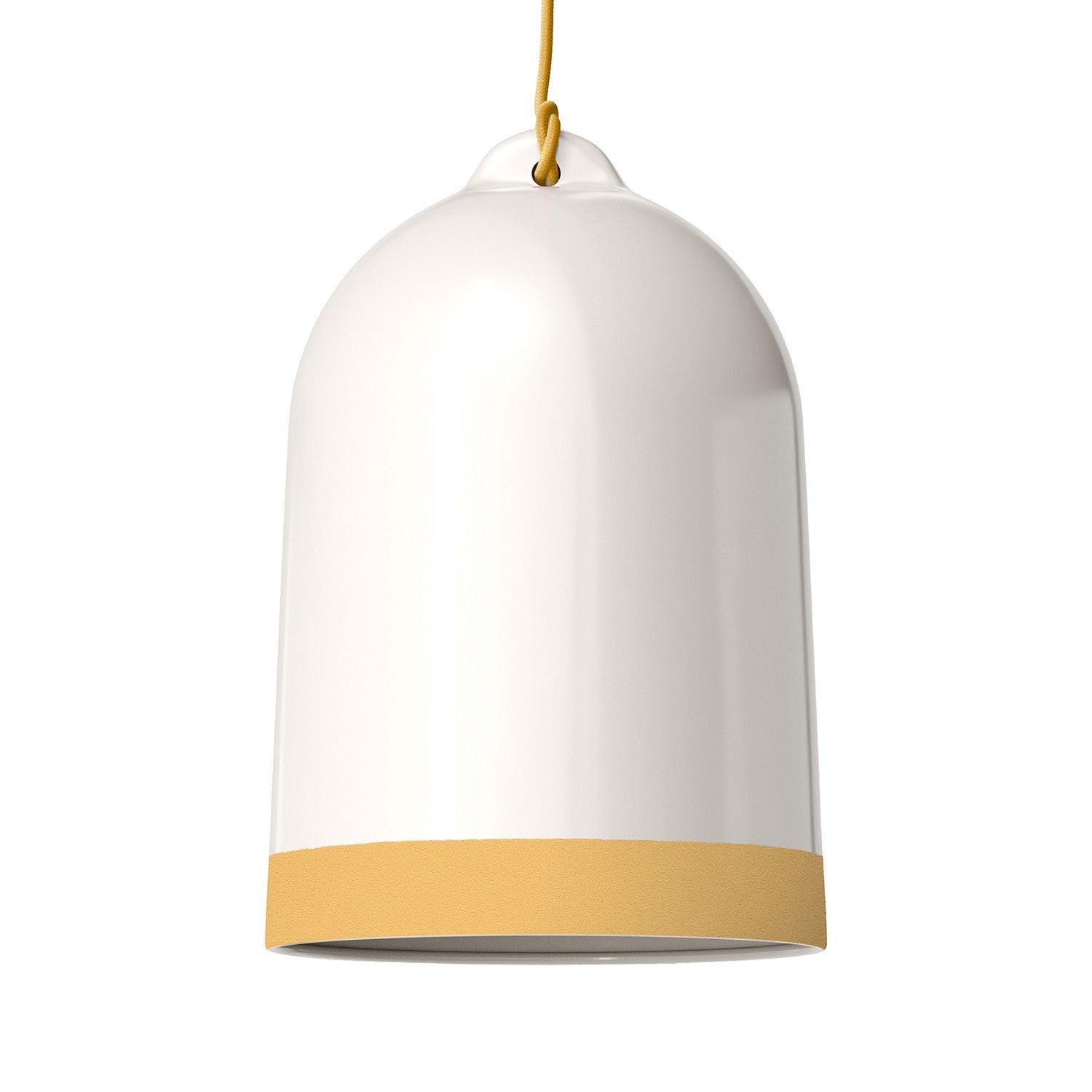 Dvoubarevné keramické stínidlo Campana XL, průměr 250 mm, výška 420 mm