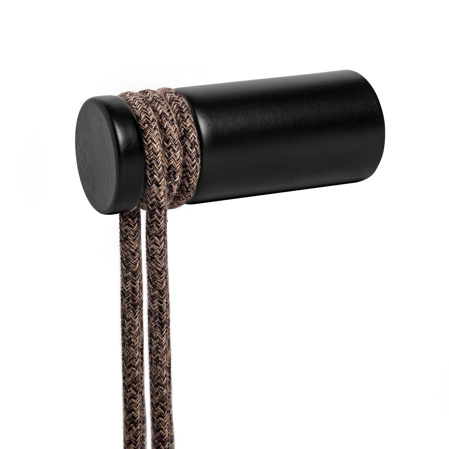 Rolé, dřevěná nástěnná úchytka pro závěsnou lampu, průměr 40mm, výška 100mm