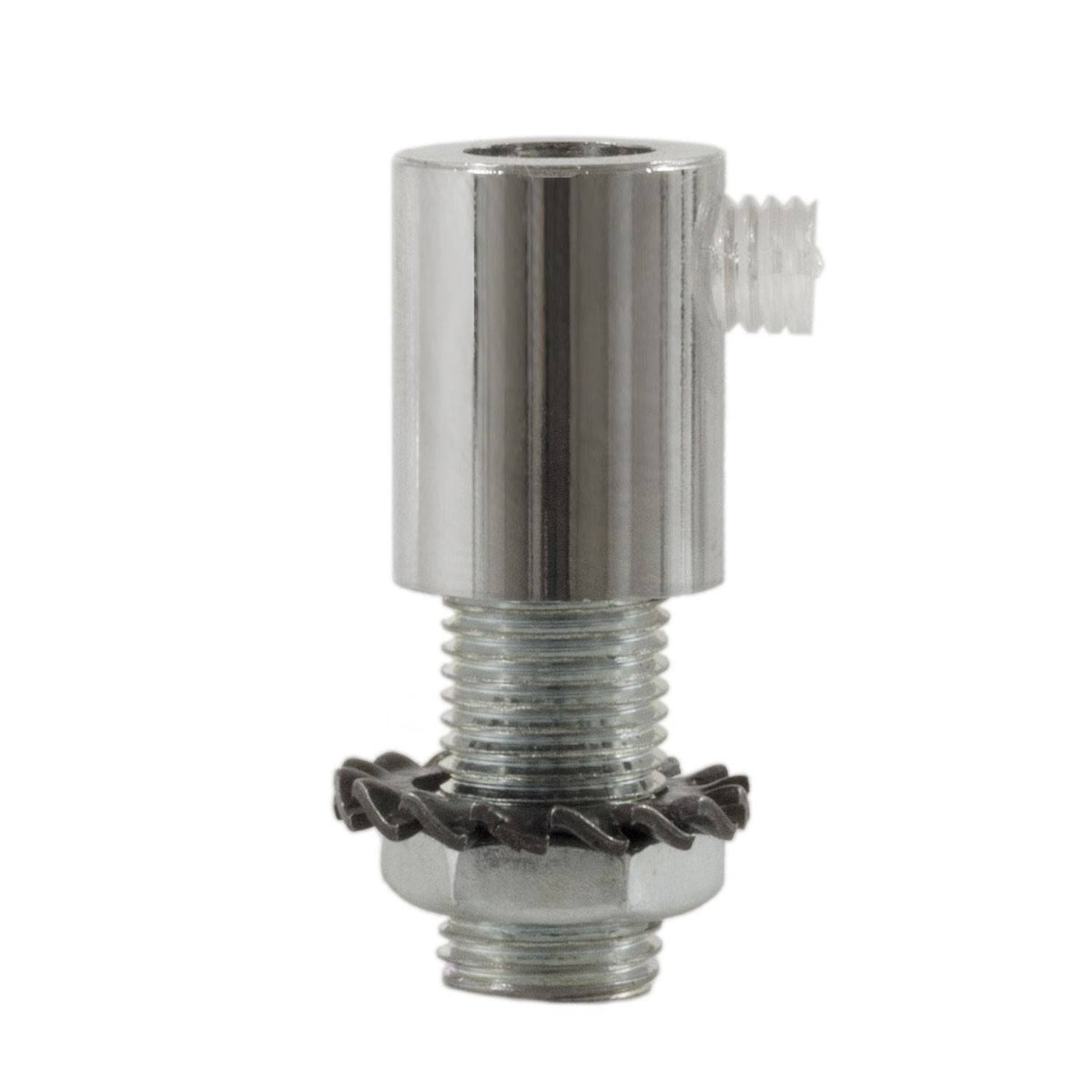 Válcová kovová kabelová průchodka M10x1, průměr 1,3 cm, 2 ks