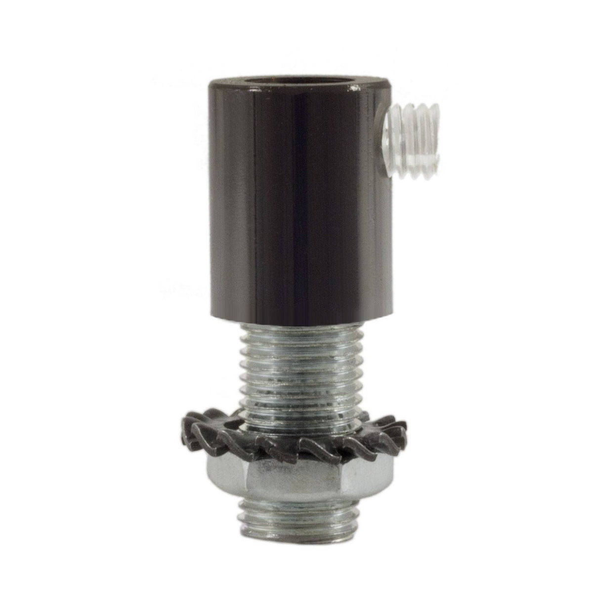 Válcová kovová kabelová průchodka M10x1, průměr 1,3 cm, 2 ks