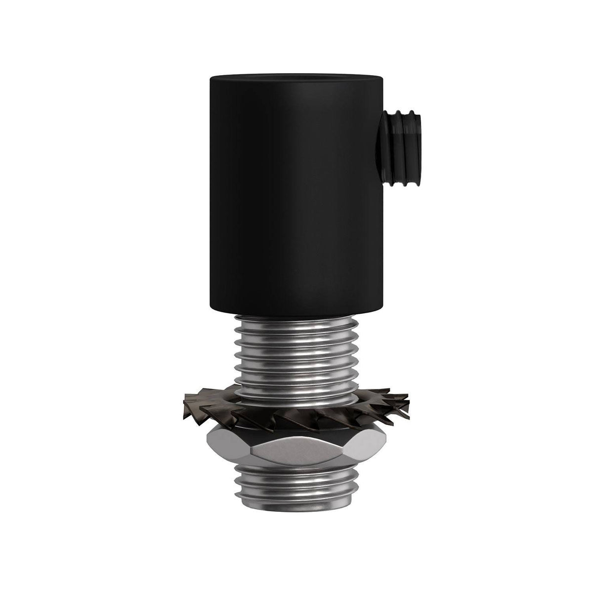 Válcová kovová kabelová průchodka M10x1, průměr 1,3 cm, 2 ks