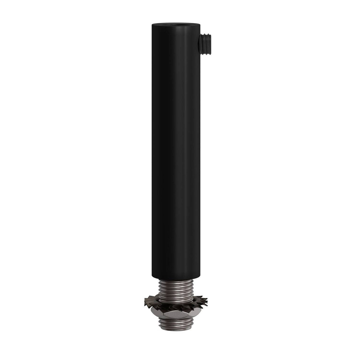 Válcová kovová kabelová průchodka 13 mm, délka 70 mm s M10 závitovou tyčkou