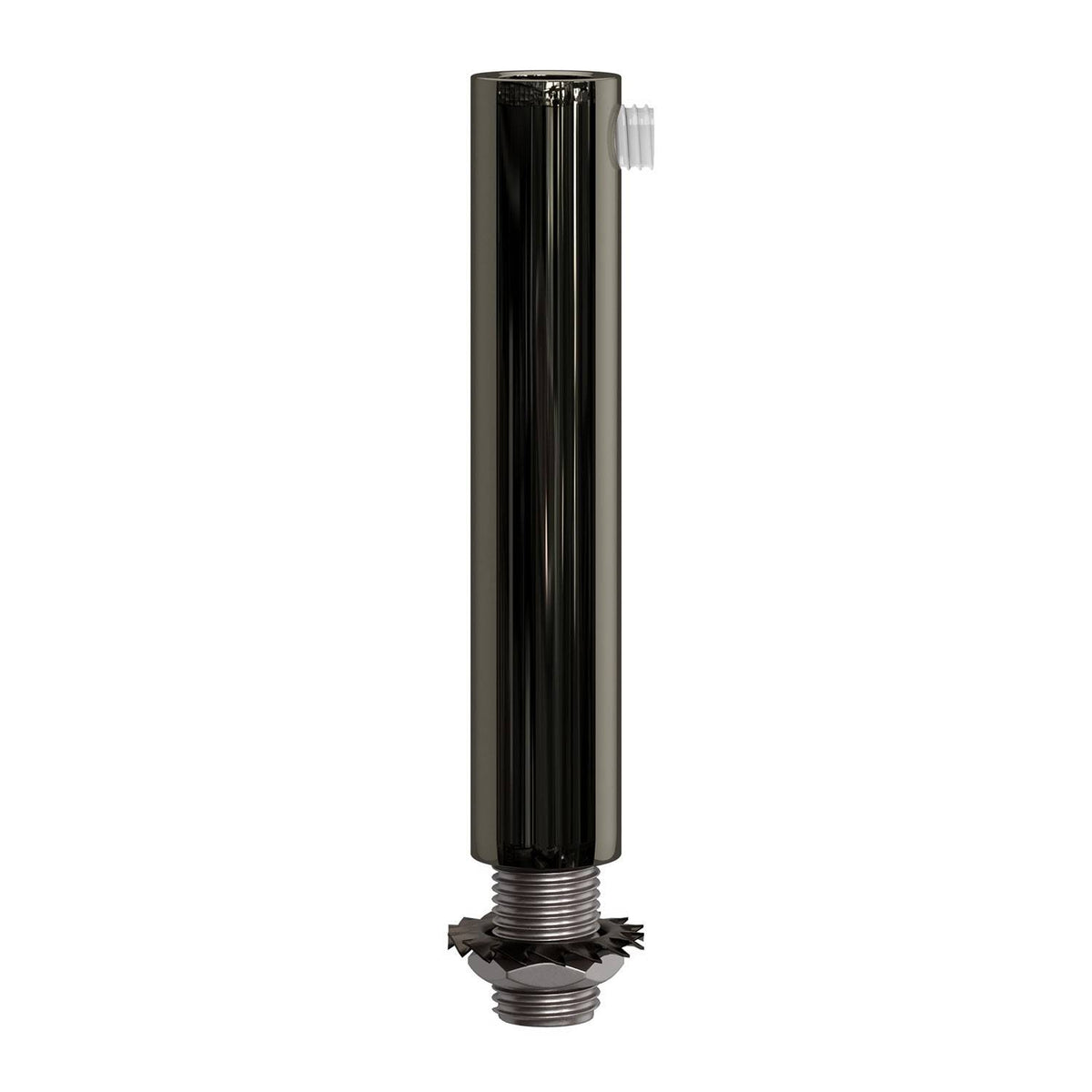 Válcová kovová kabelová průchodka 13 mm, délka 70 mm s M10 závitovou tyčkou