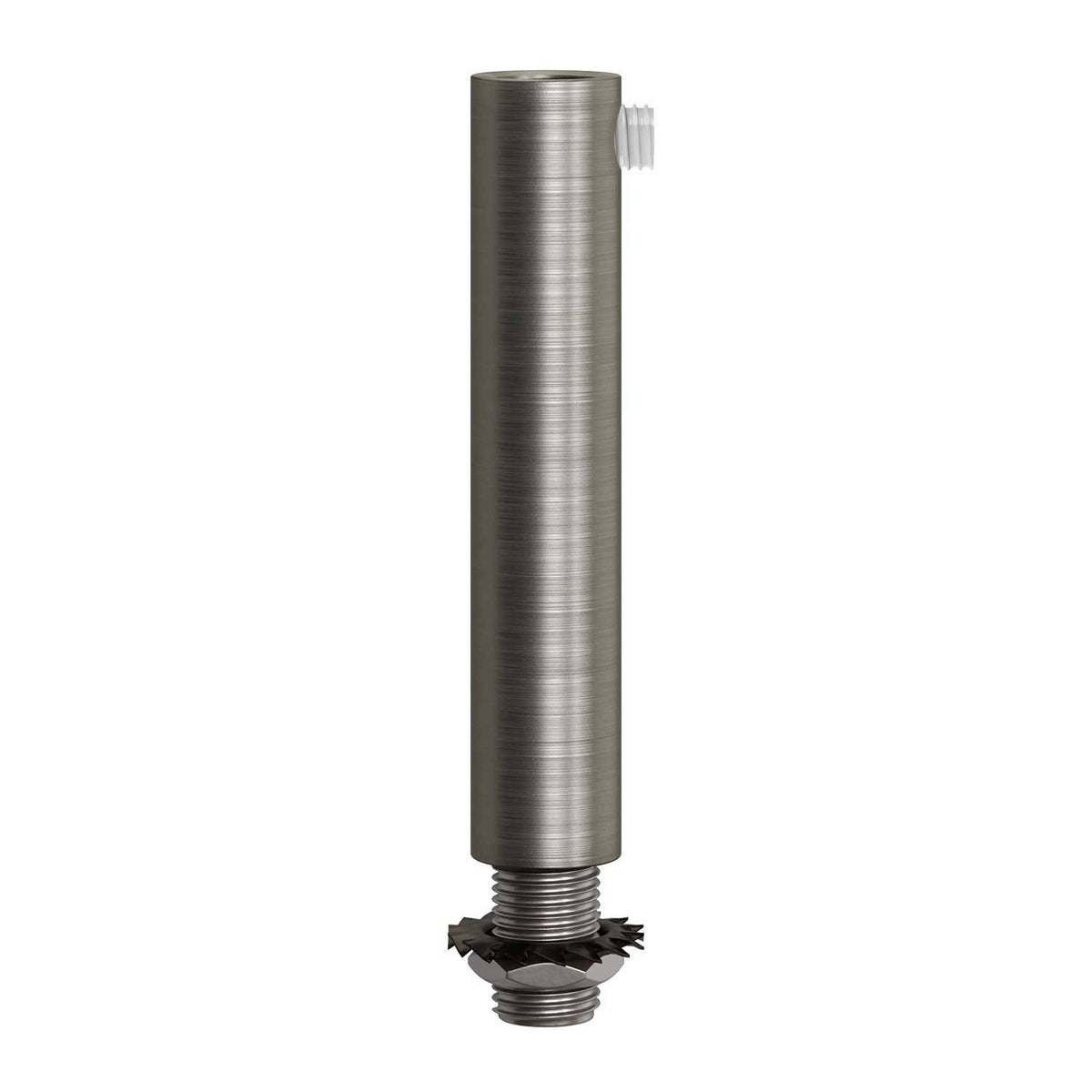 Válcová kovová kabelová průchodka 13 mm, délka 70 mm s M10 závitovou tyčkou